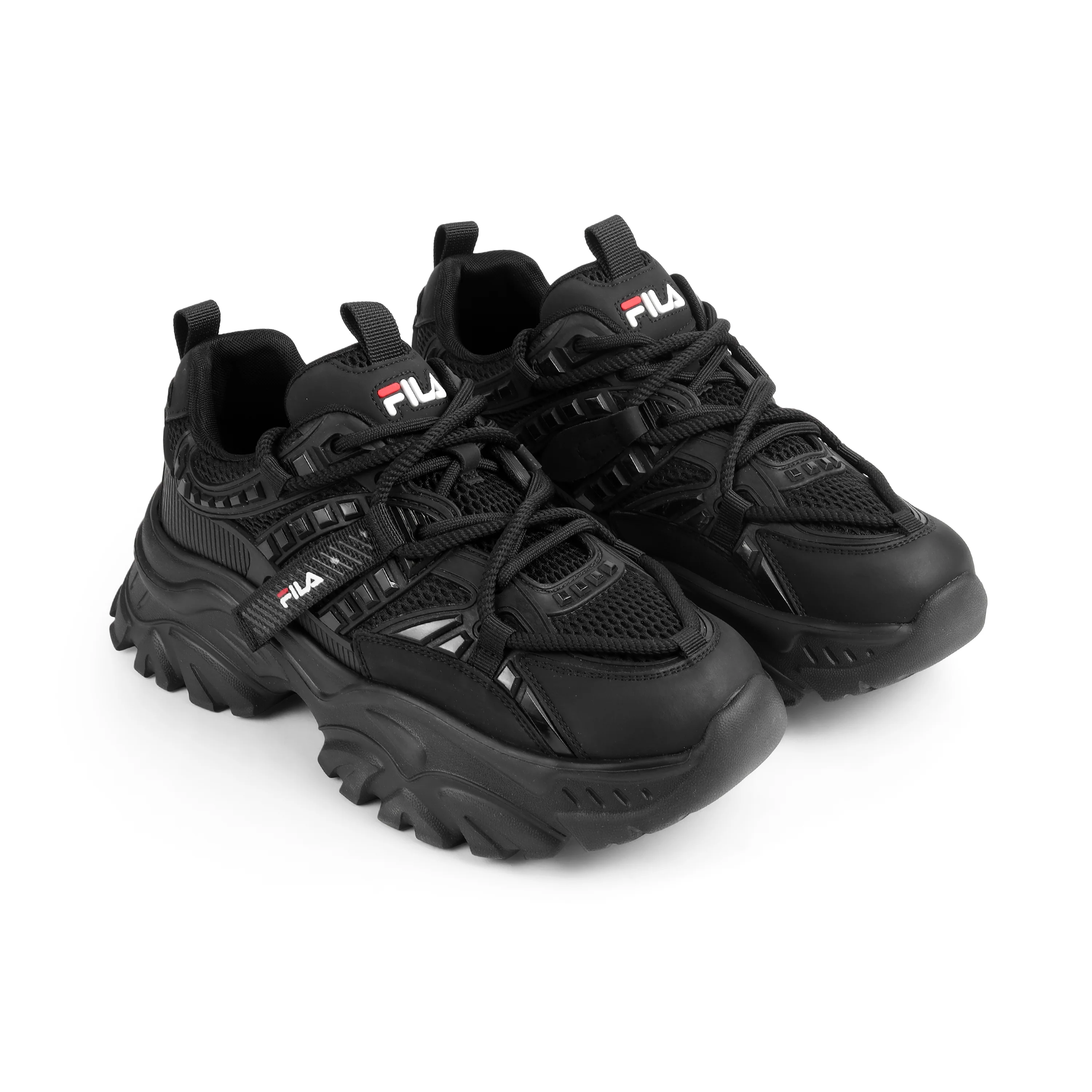 Fila Womens Envi Victori Black Sneakers - Image 9