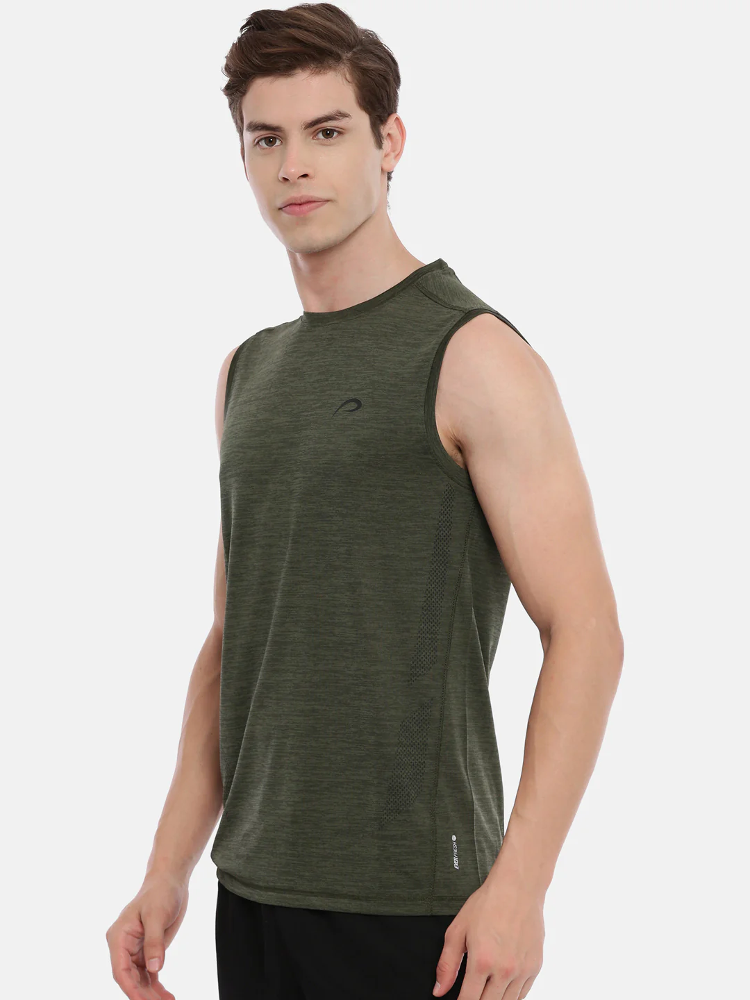 Men's Solid Comfort Tank Top - Image 3
