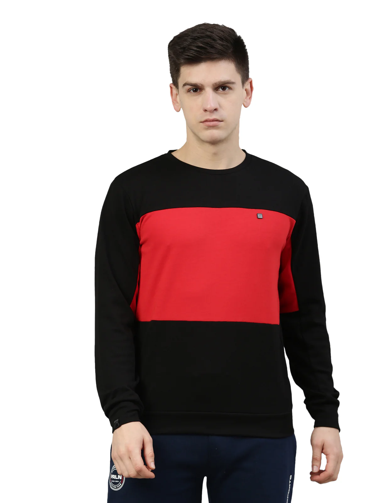 Men's Color Block Gym Sweatshirts