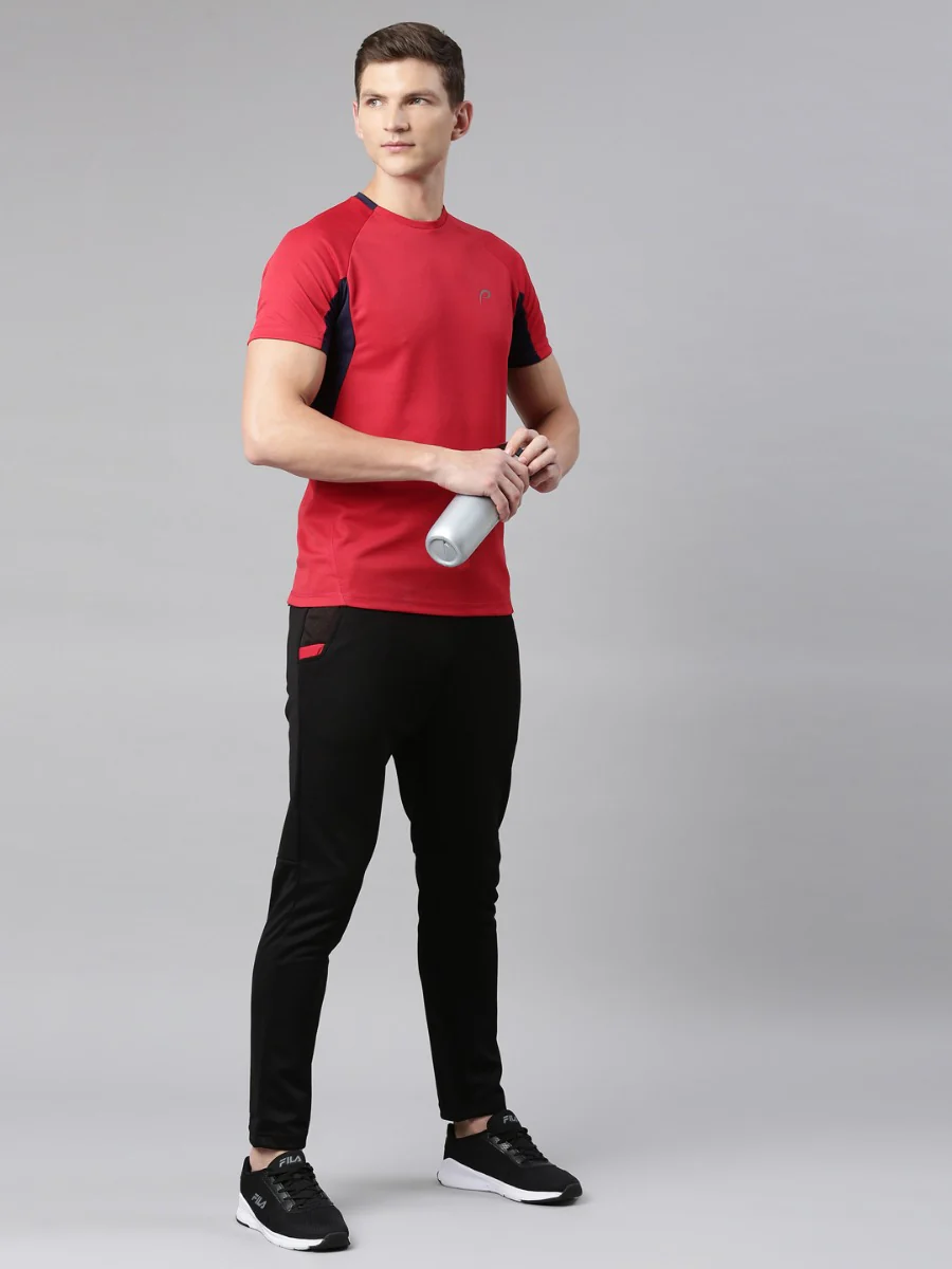 Men's Solid Gym Track Pants - Image 5