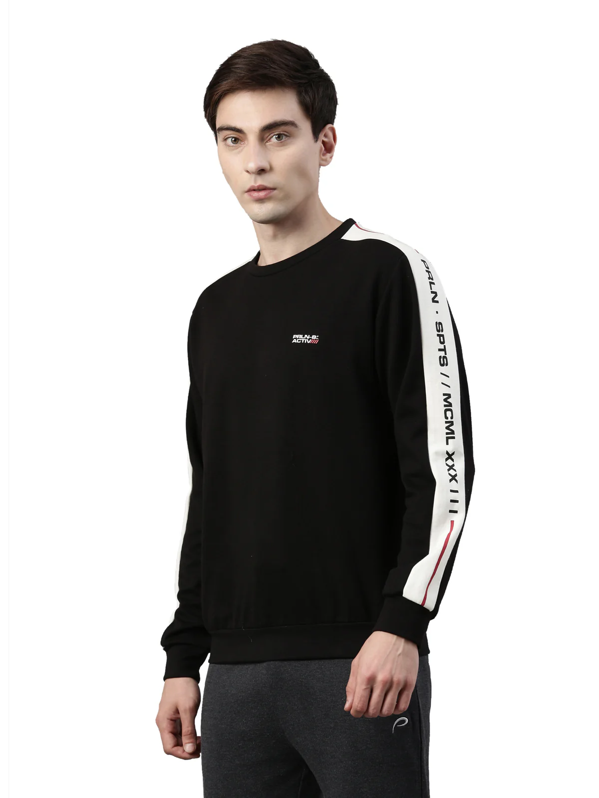 Men's Solid Gym Sweatshirts - Image 2