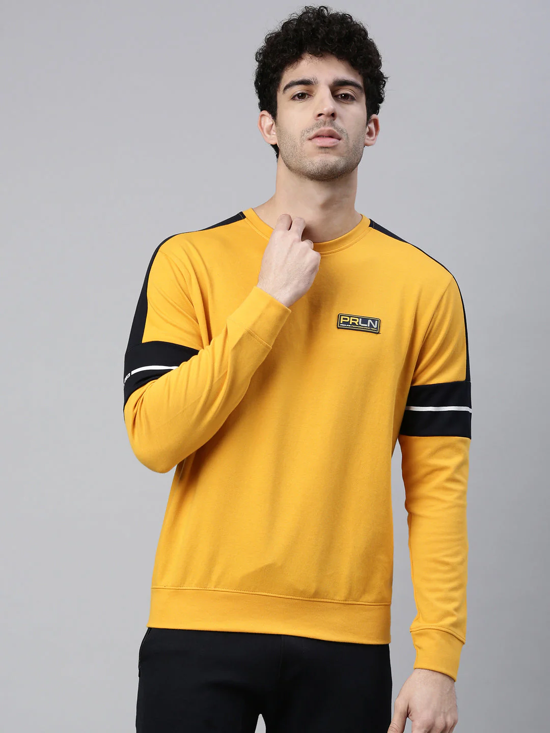 Men's Color Block Gym Sweatshirts - Image 6