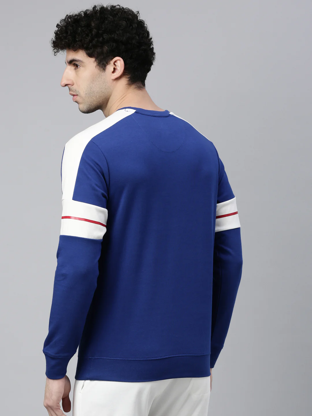 Men's Color Block Gym Sweatshirts - Image 4