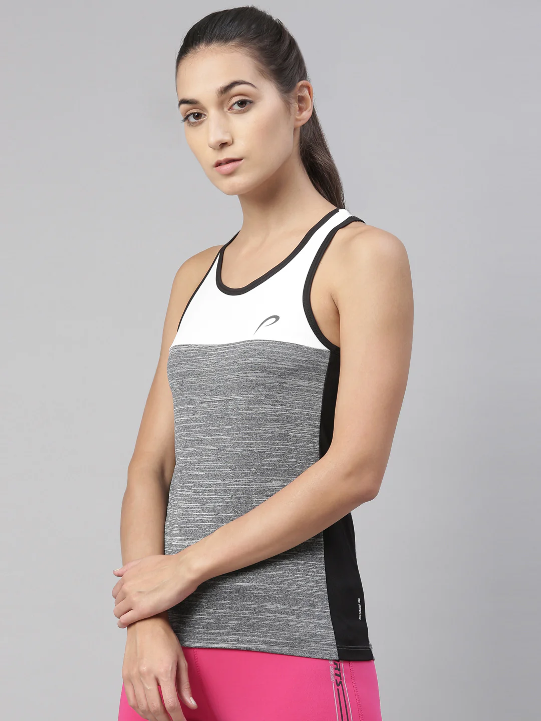 Women's InstaCool Color Block Gym Tank Tops - Image 2