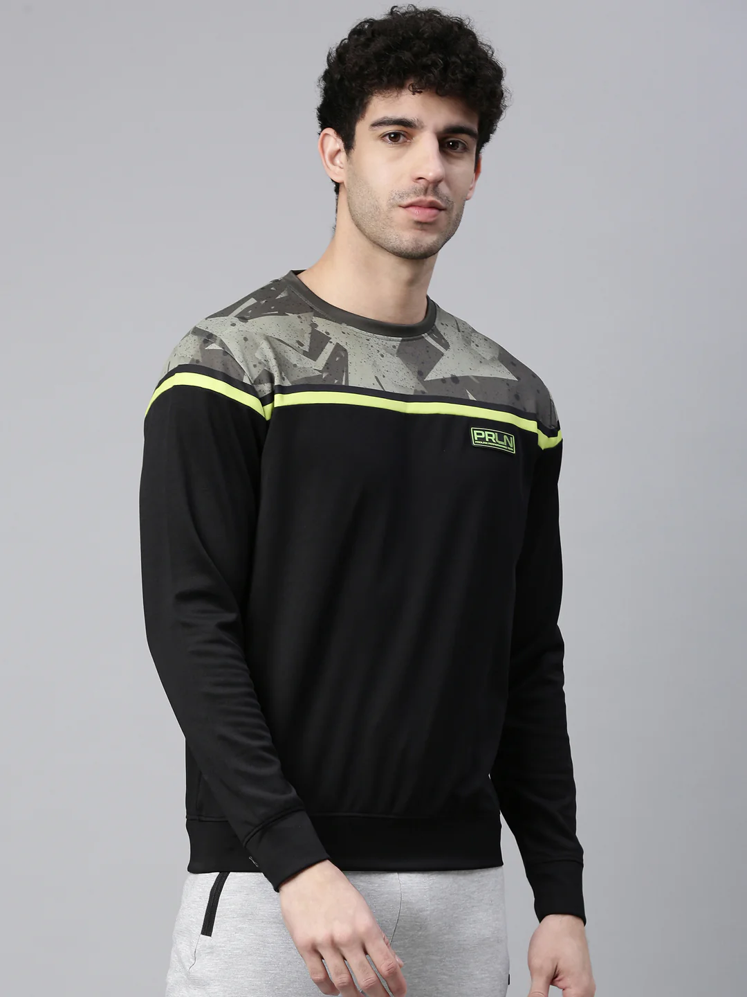 Men's Solid Gym Sweatshirts - Image 3