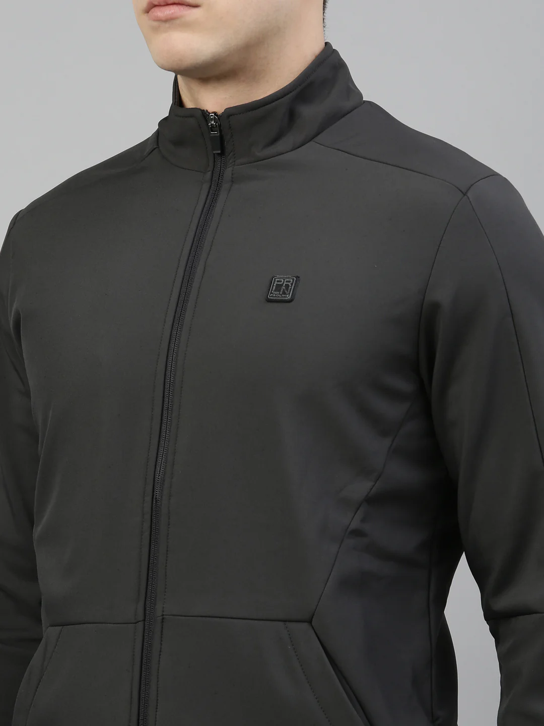 Men's Solid Comfort Fit Jackets - Image 4