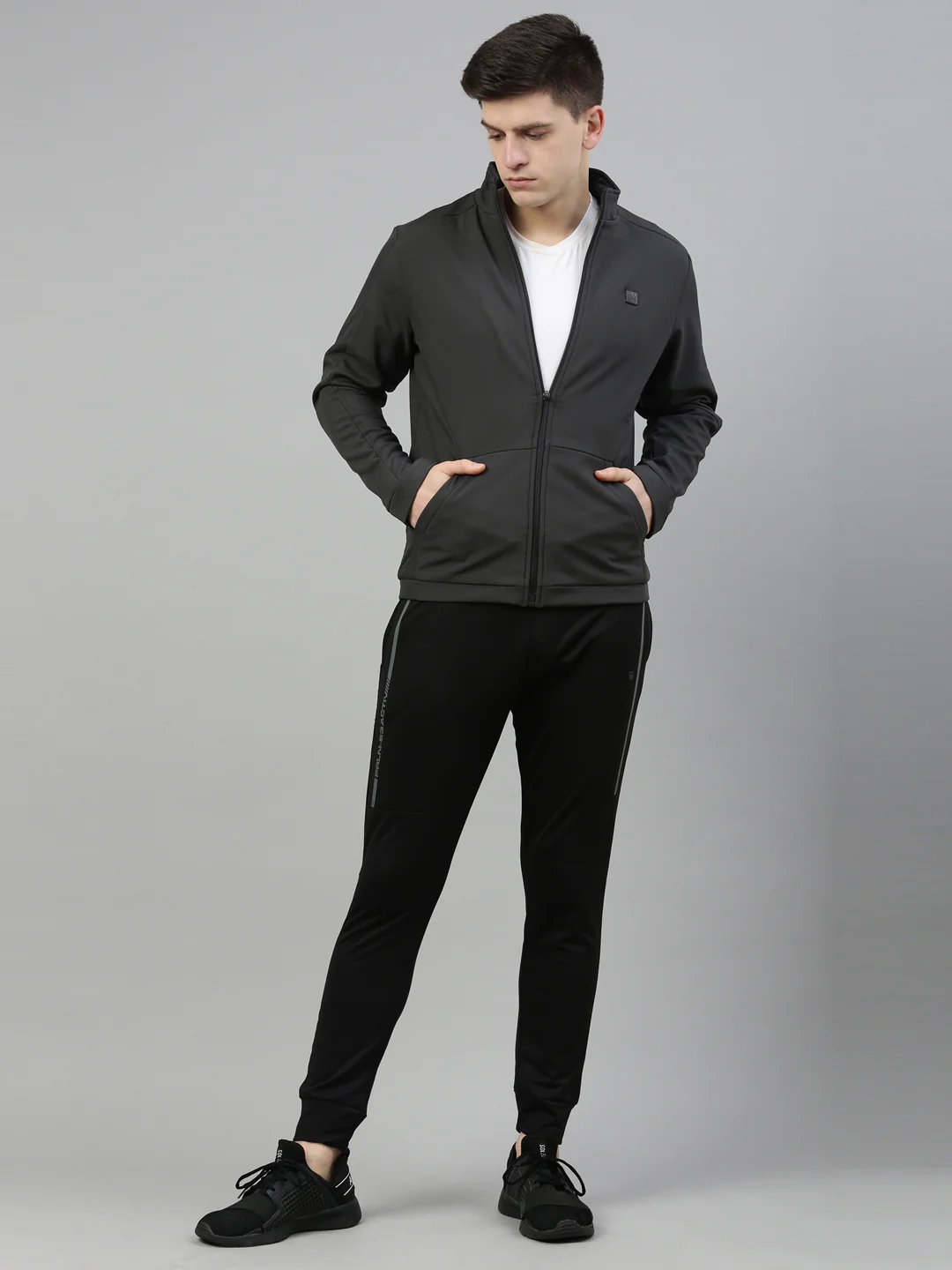 Men's Solid Comfort Fit Jackets - Image 5