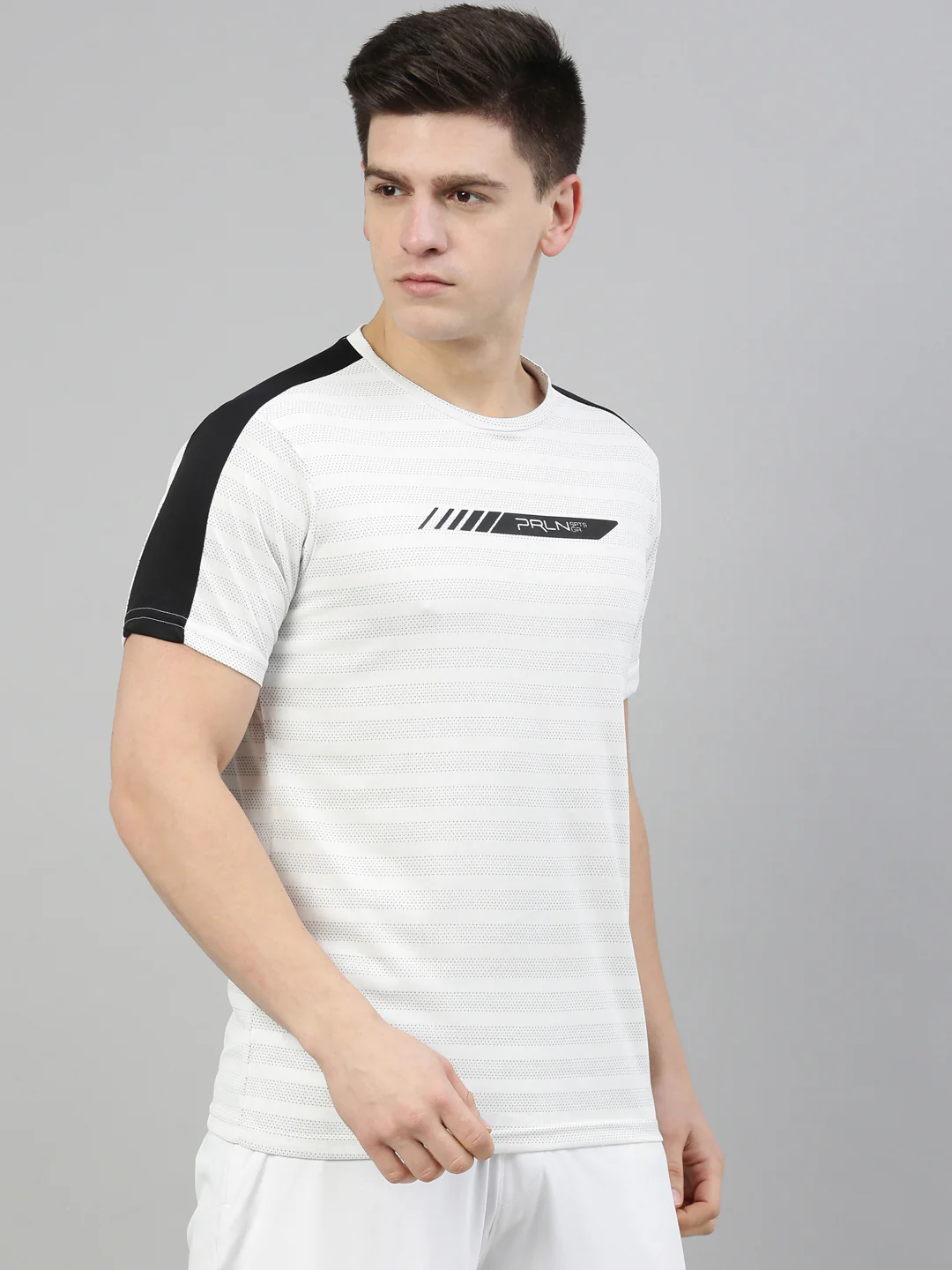 Men's InstaCool Color Block Running T-Shirts - Image 3