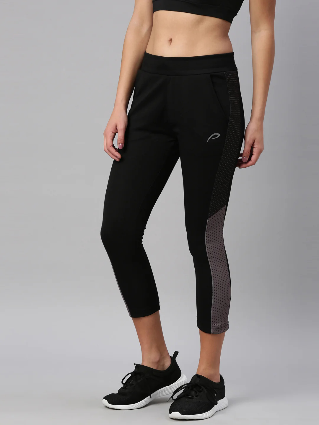 Women's Color Block Gym Track Pants - Image 2