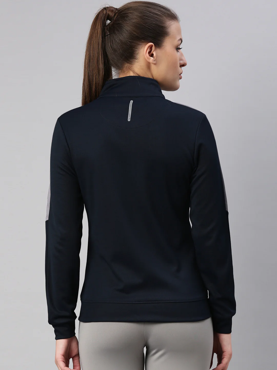 Women's Solid Gym Sweat Jacket - Image 5
