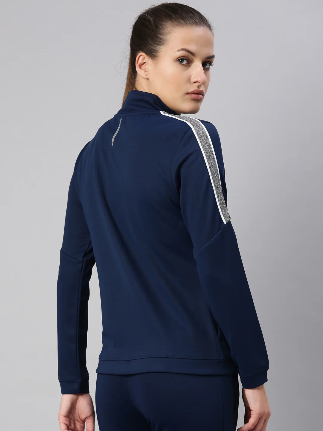 Women's Solid Gym Sweat Jacket - Image 5