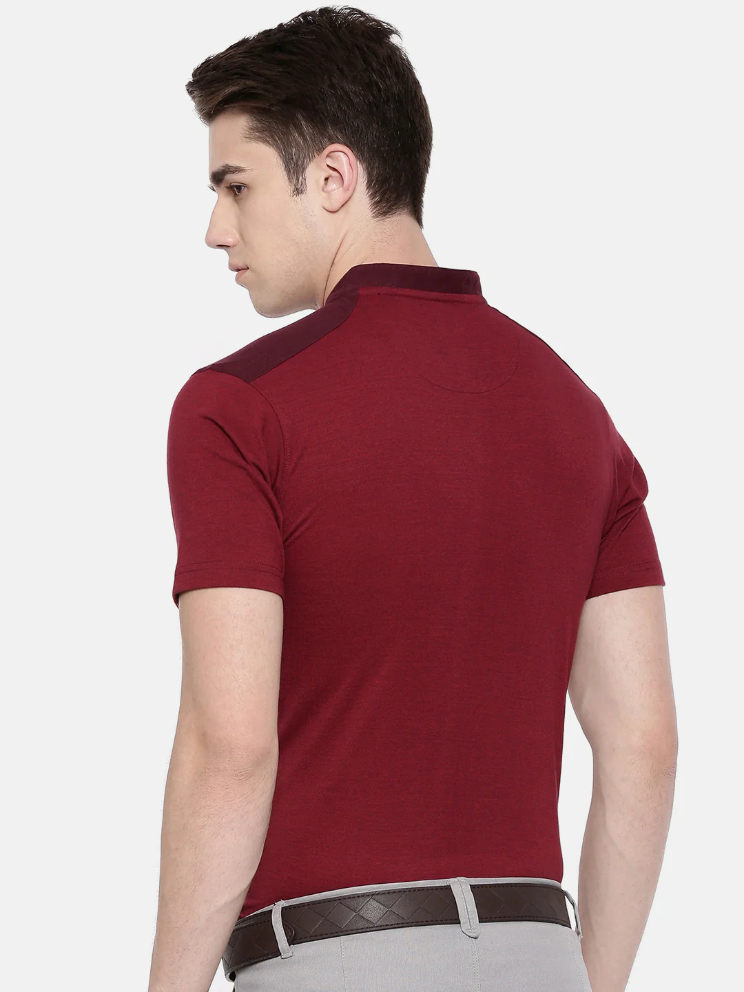 Men's Textured Polos - Image 4