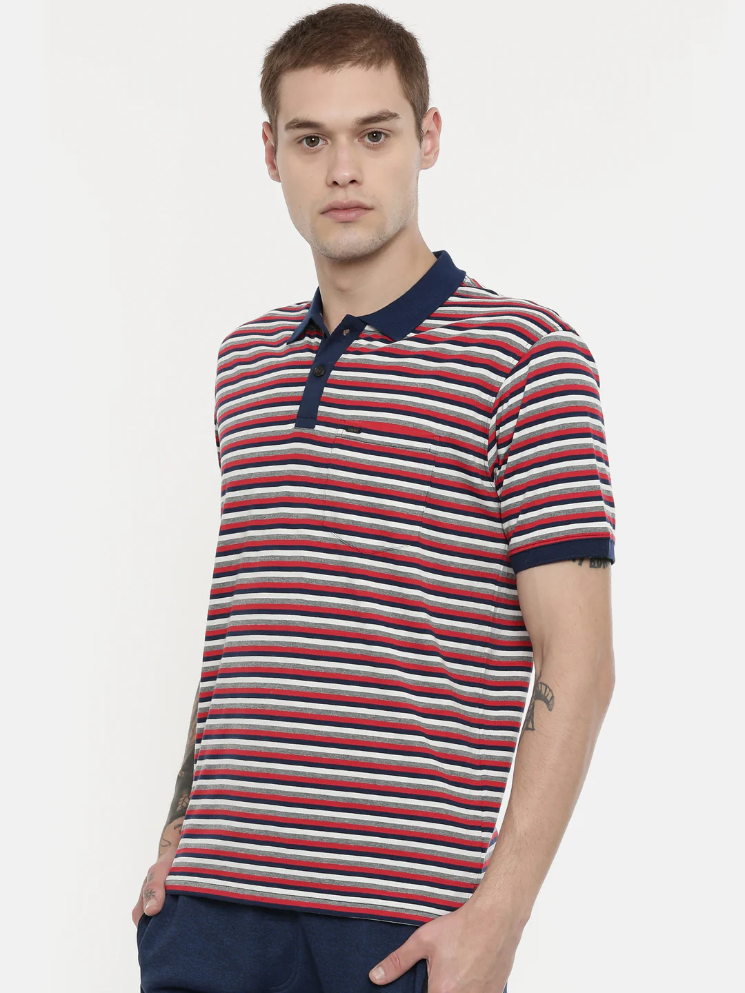 Men's Striper Polos - Image 3