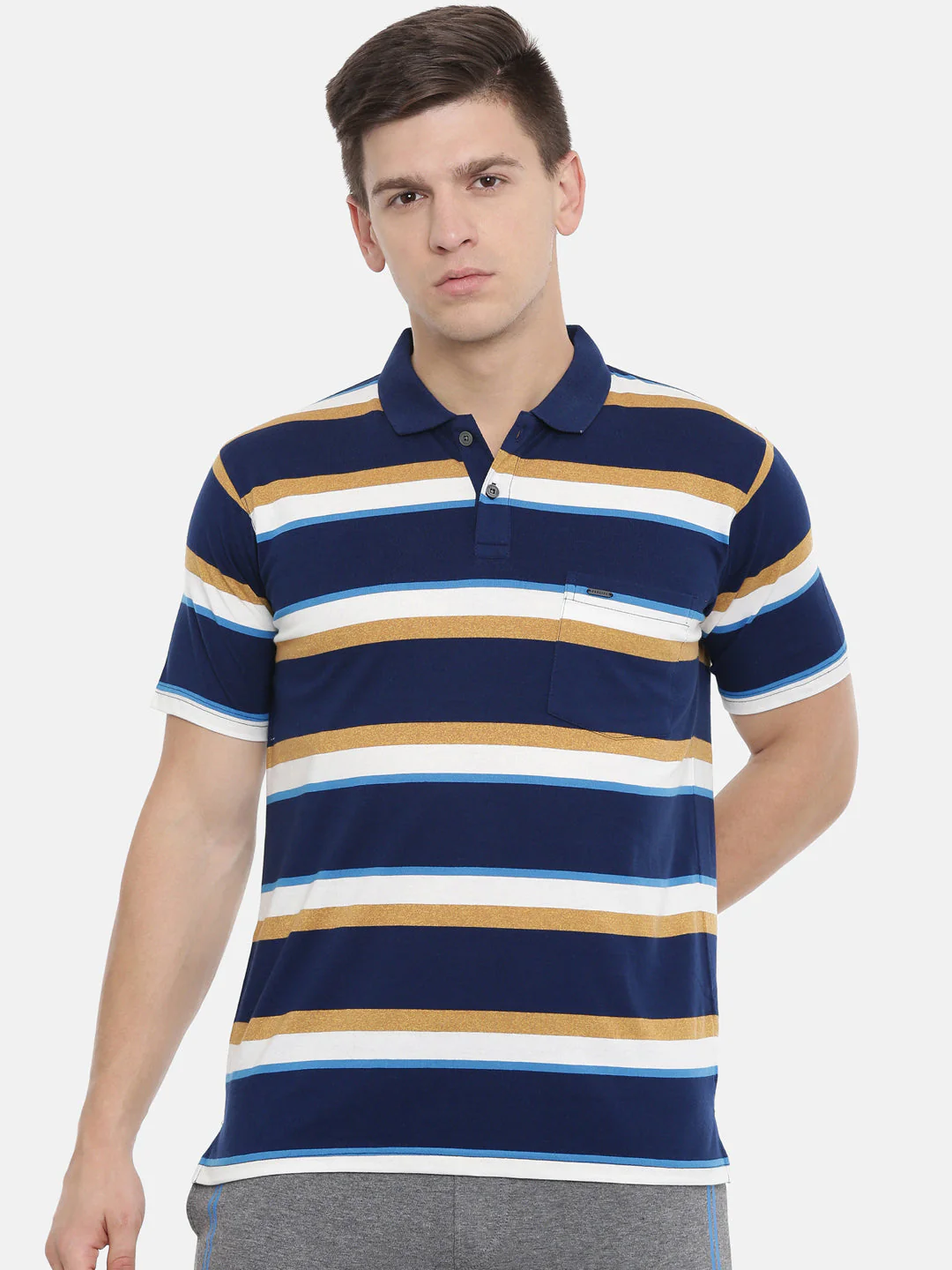 Men's Striper Polos - Image 6