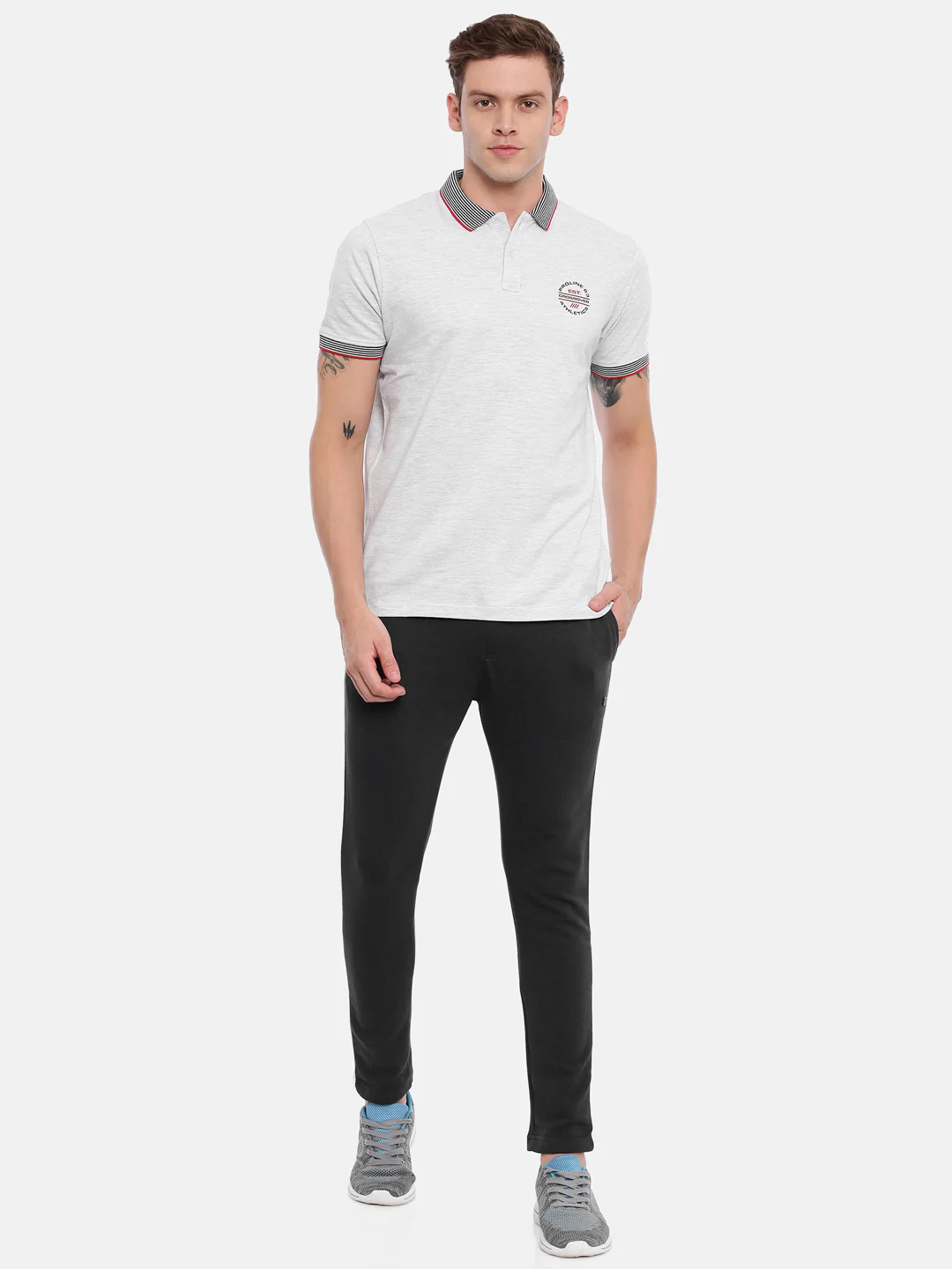 Men's Color Block Polos - Image 5