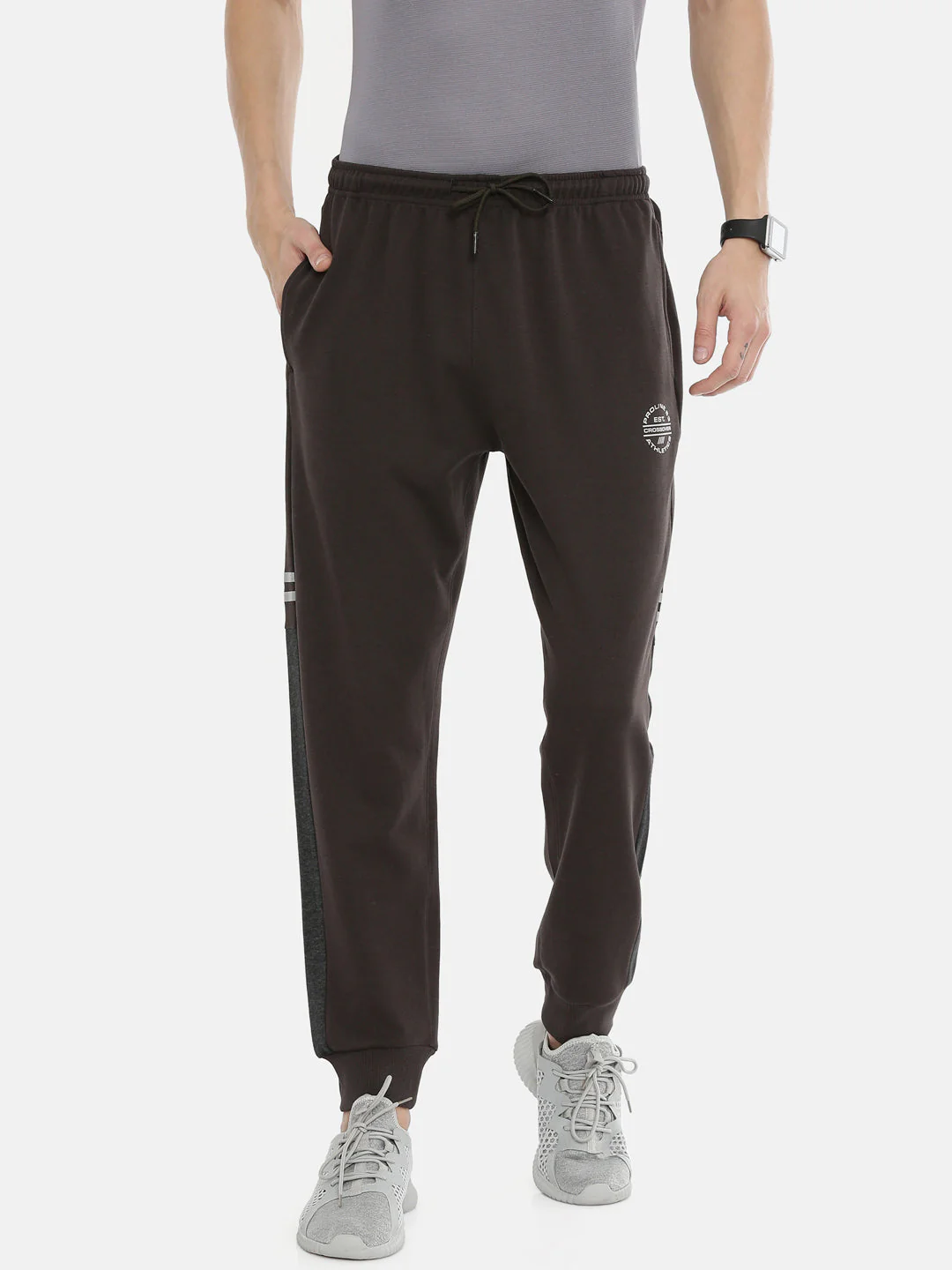 Men's Solid Comfort Fit Jogger - Image 6
