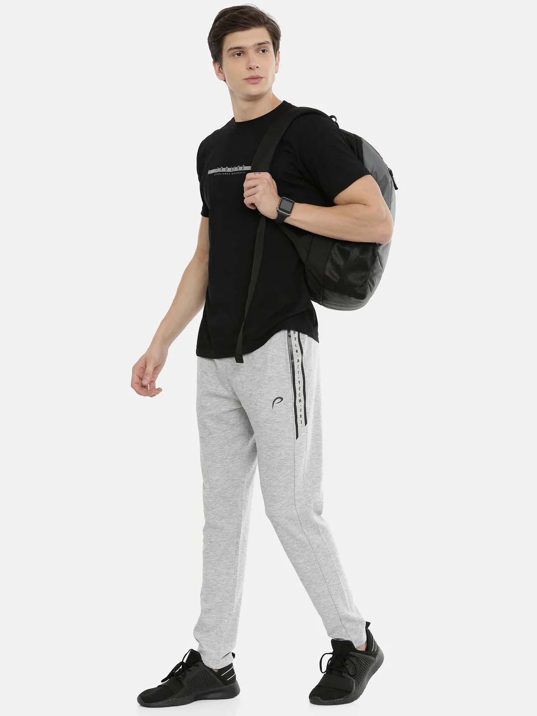 Men's Solid Comfort Track Pants - Image 4