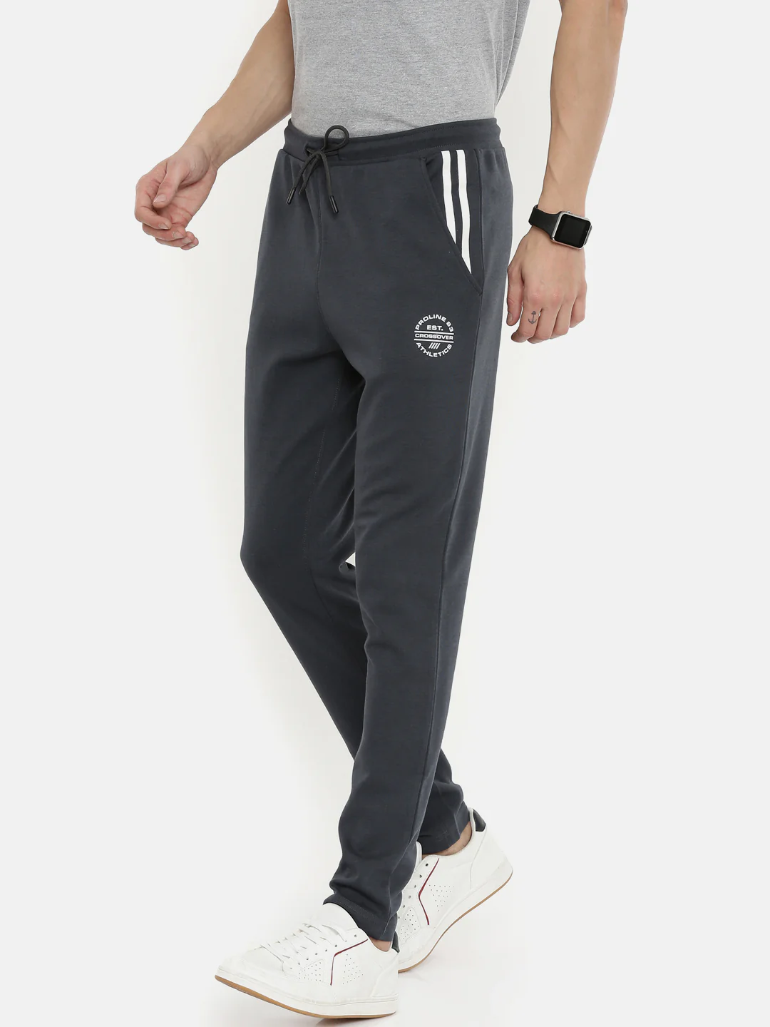 Men's Solid Comfort Fit Jogger - Image 2