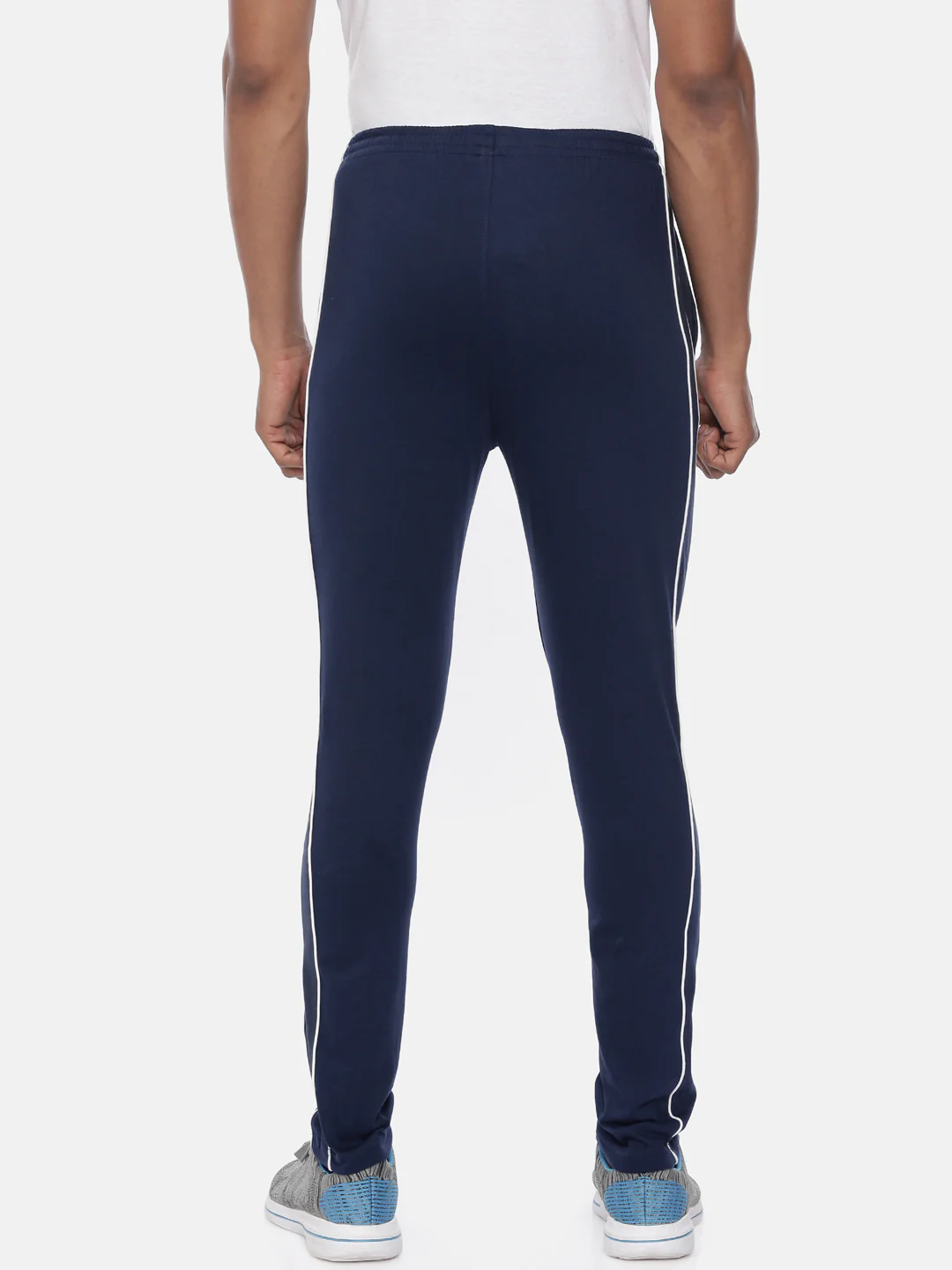 Men's Solid Comfort Track Pants - Image 3