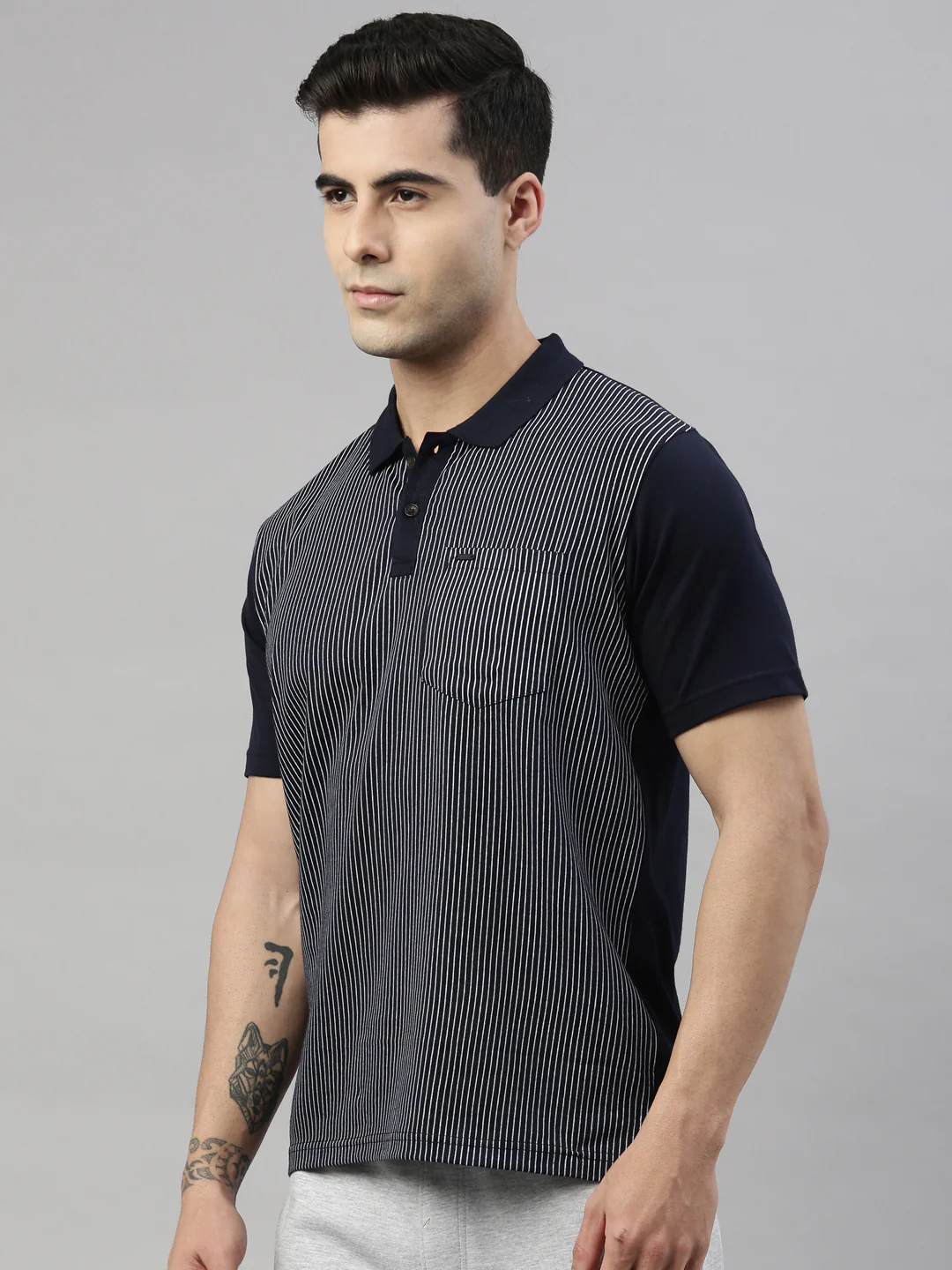 Men's Pattern Polos - Image 3