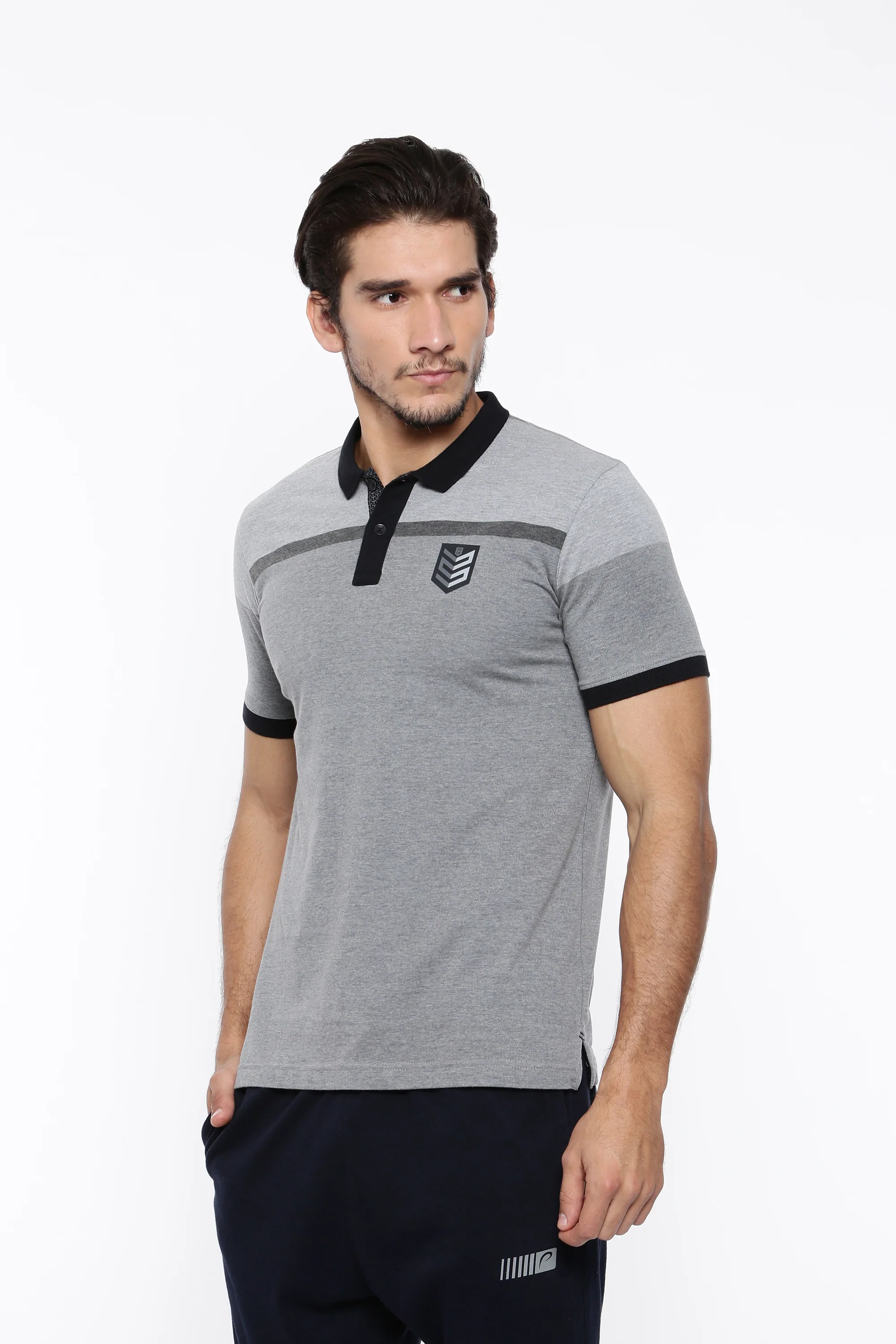 Men's Color Block Polos - Image 3