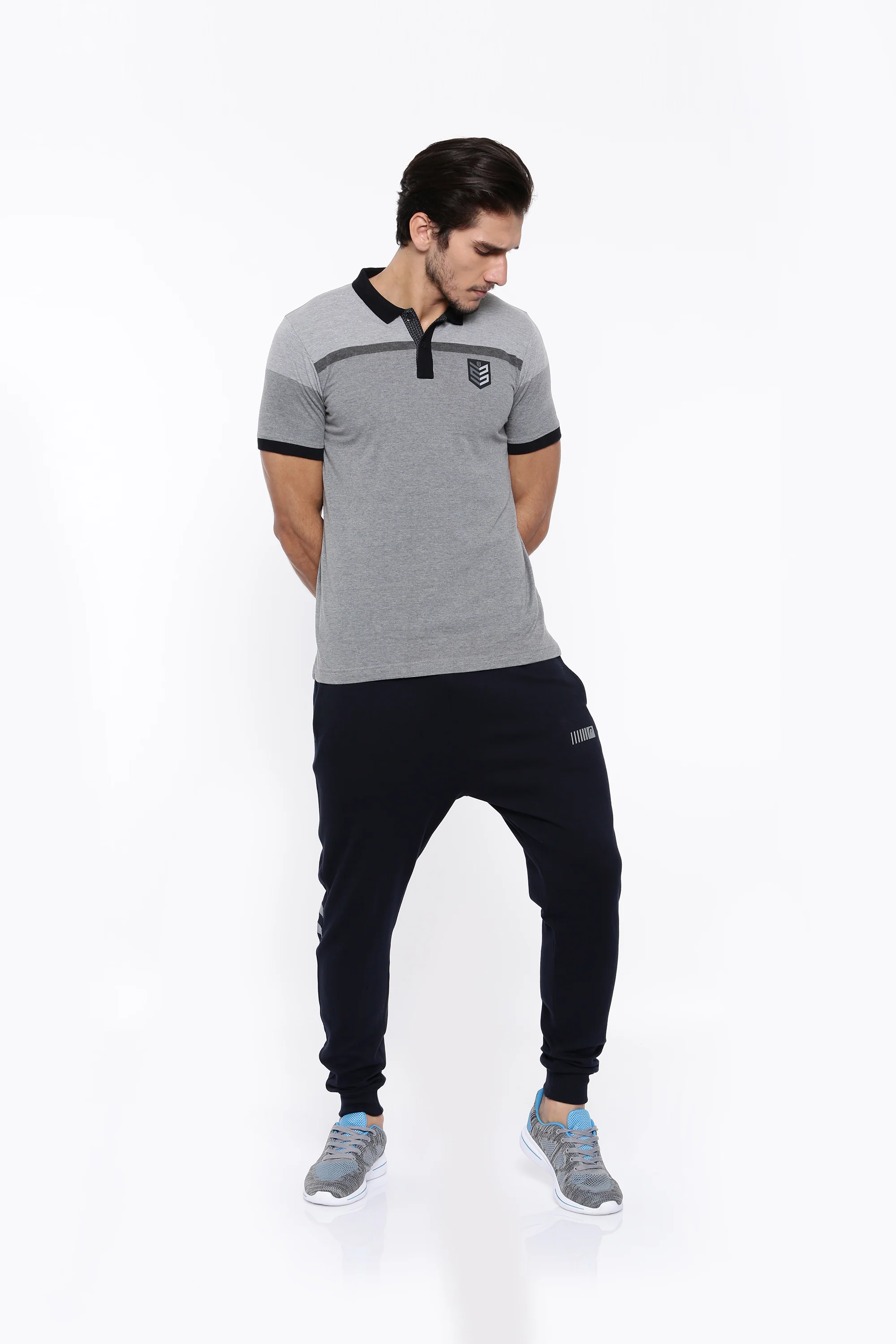 Men's Color Block Polos - Image 5