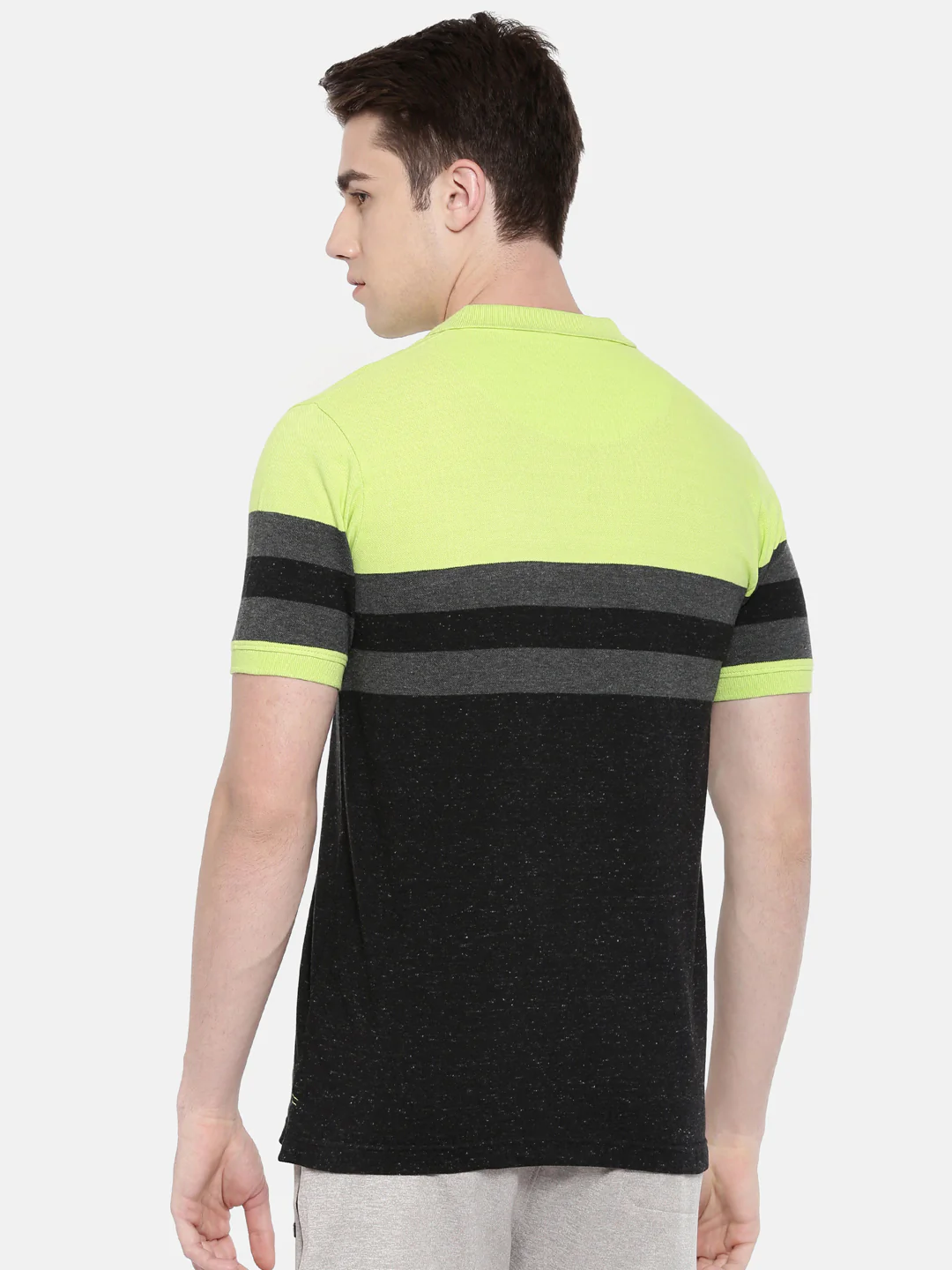 Men's Color Block Polos - Image 4