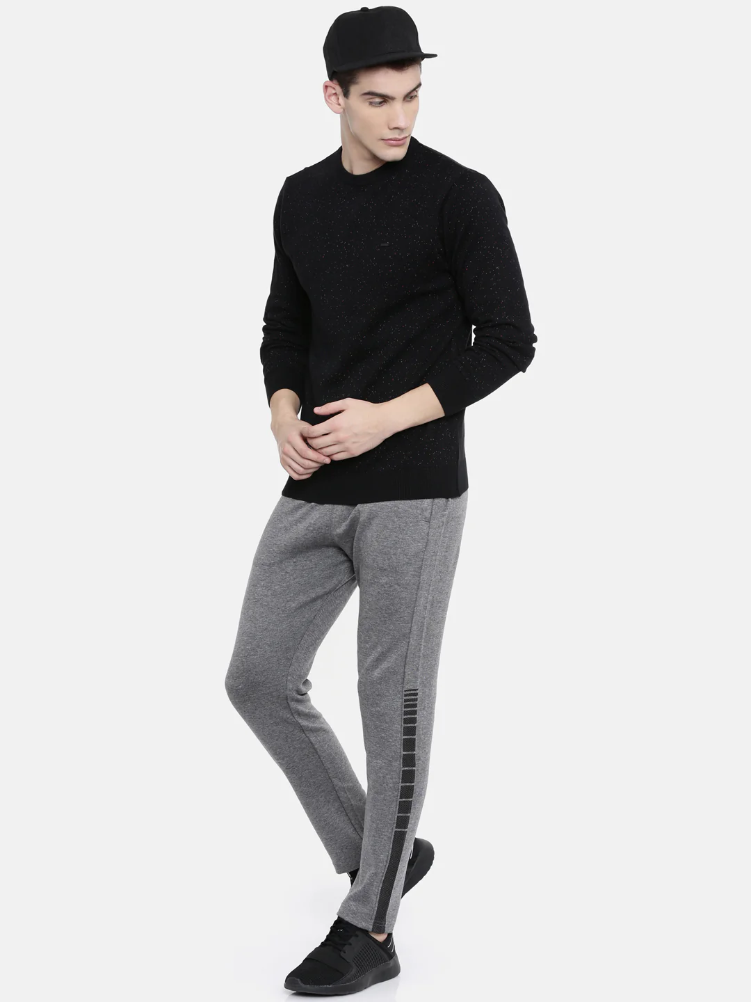Men's Printed Comfort Fit Jumpers - Image 5