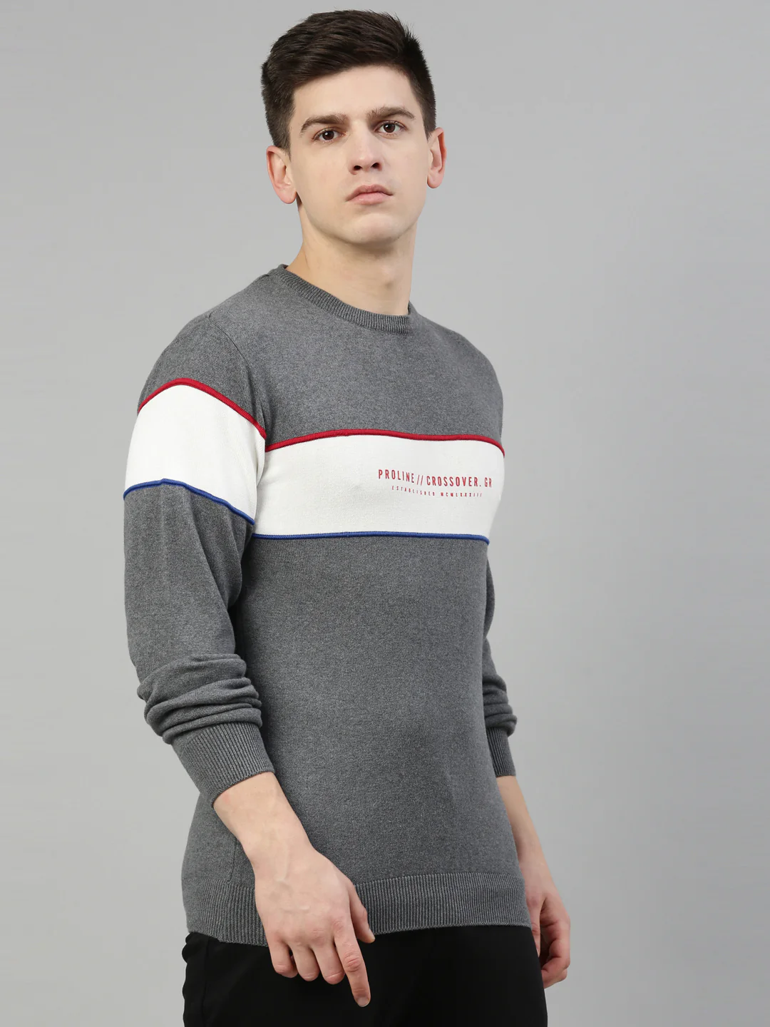 Men's Color Block Jumpers - Image 4
