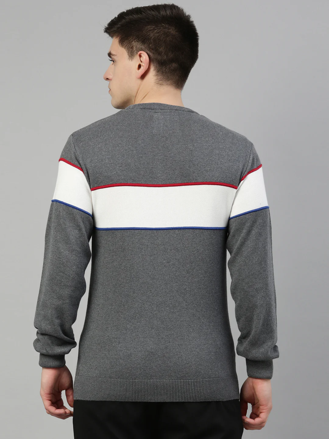 Men's Color Block Jumpers - Image 5