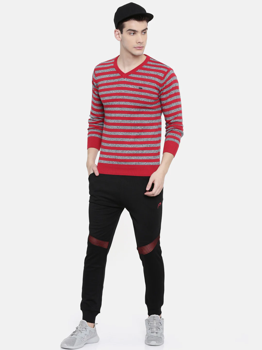Men's Striper Comfort Fit Jumpers - Image 5