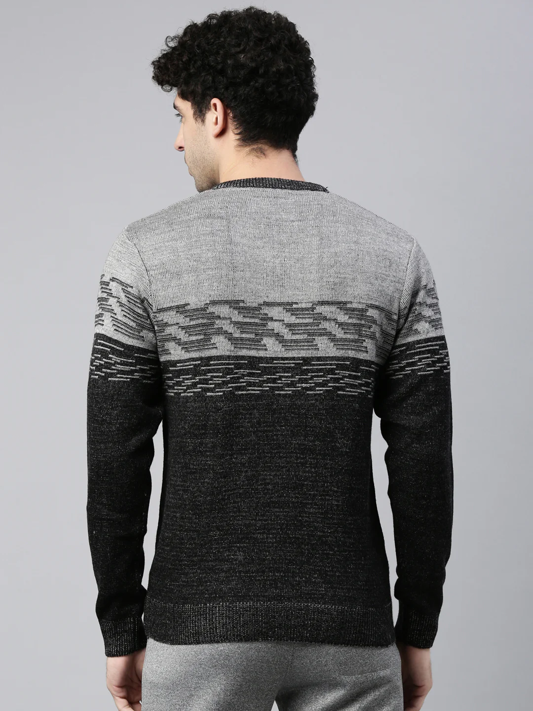 Men's Color Block Jumpers - Image 5