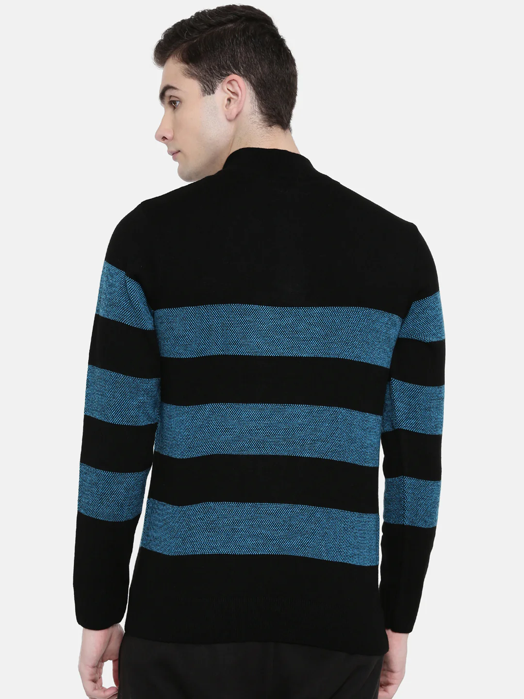 Men's Striper Comfort Fit Jumpers - Image 4