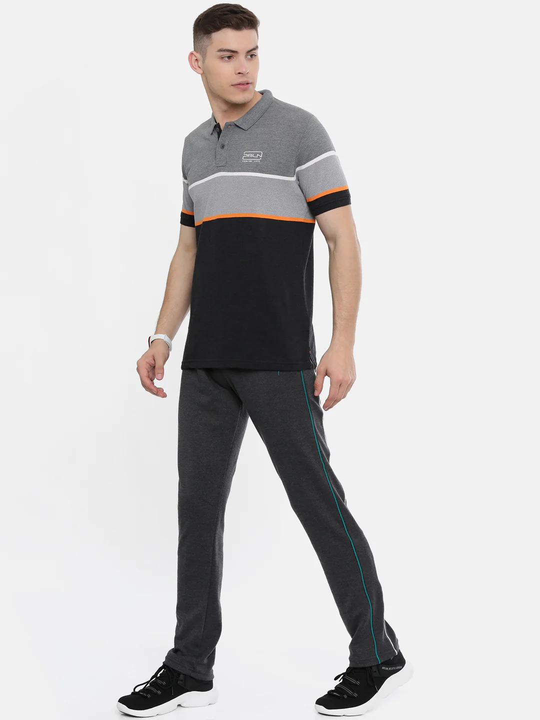 Men's Color Block Polos - Image 5