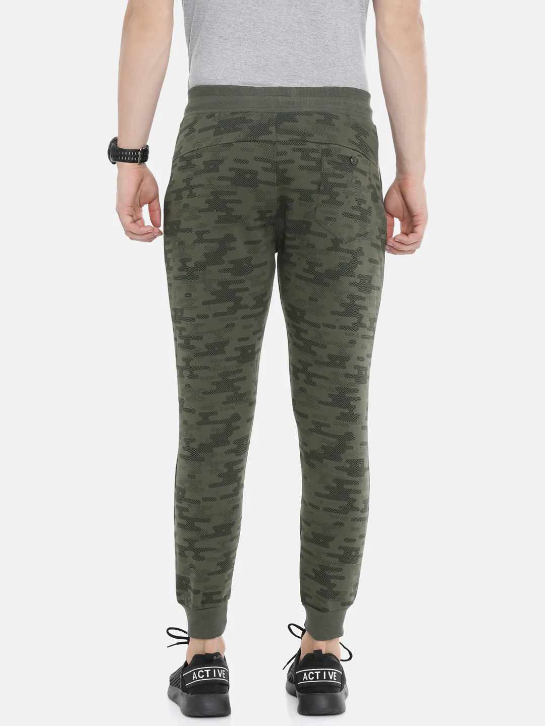 Men's Printed Comfort Track Pants - Image 3