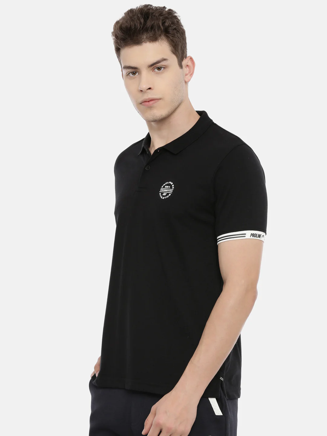 Men's Solid Comfort Polos - Image 3
