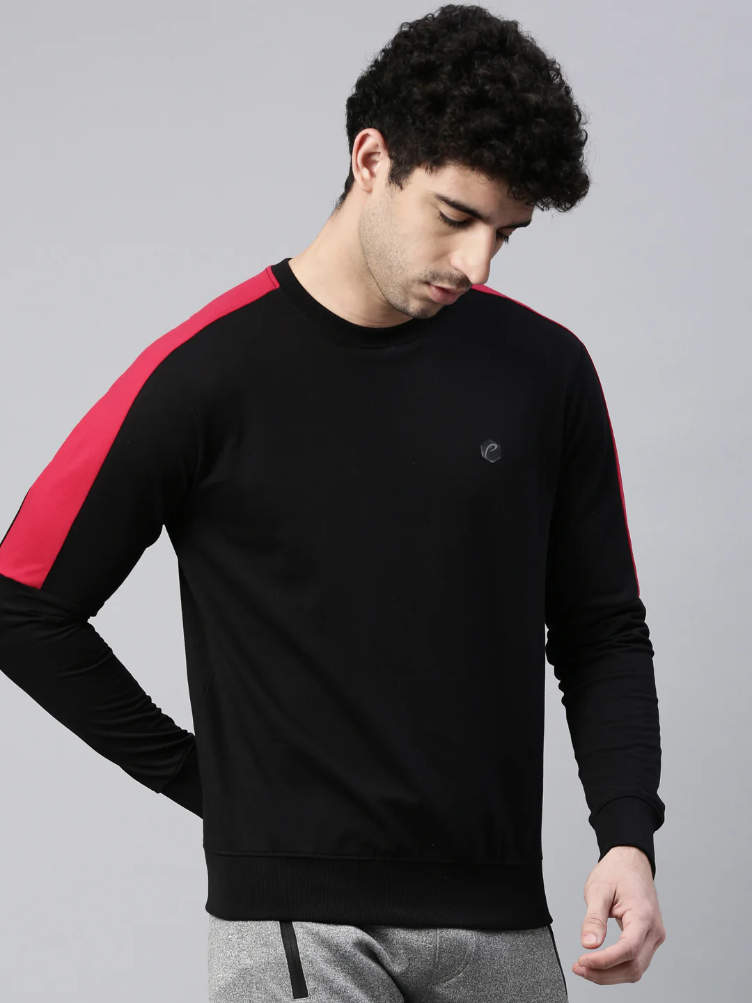 Men's Color Block Sweatshirts - Image 4