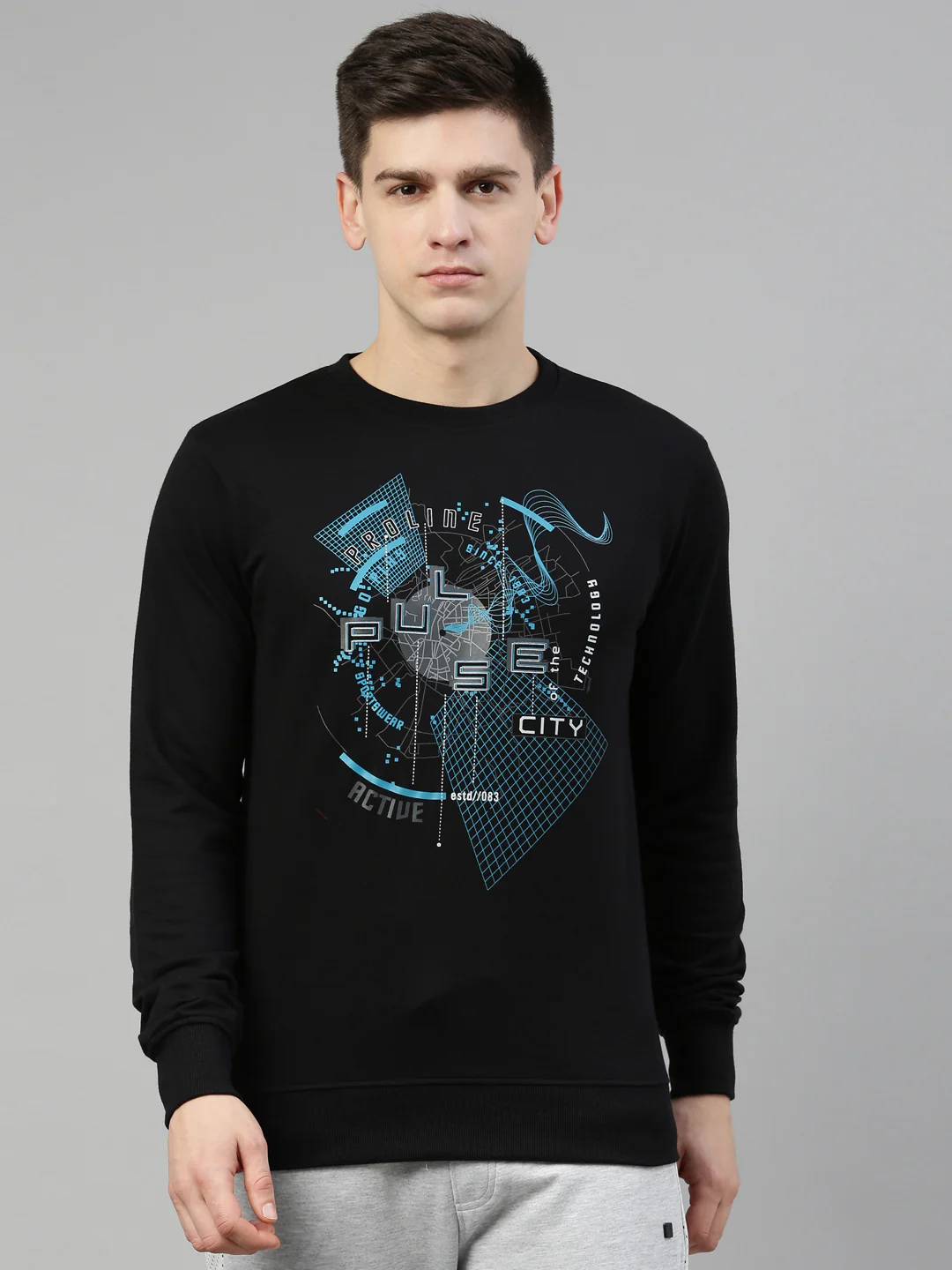 Men's Solid Sweatshirts