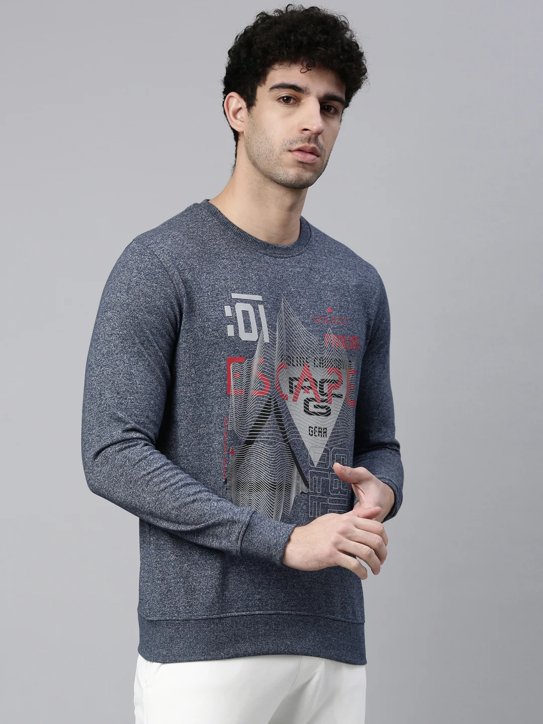 Men's Solid Sweatshirts - Image 4