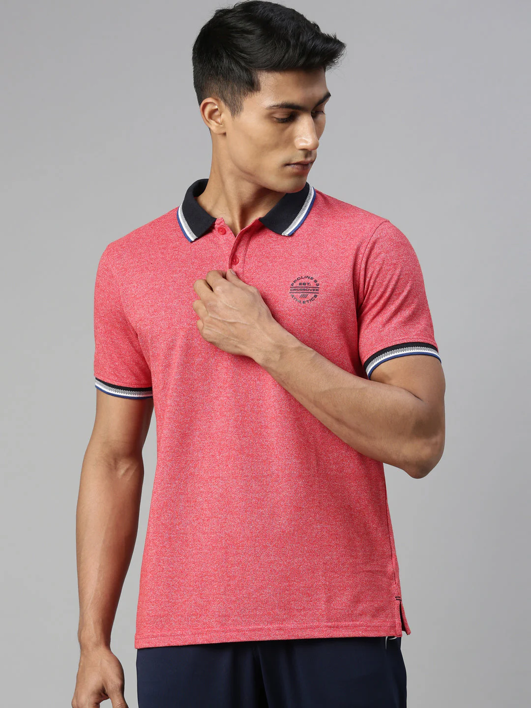 Men's Solid Comfort Polos - Image 6