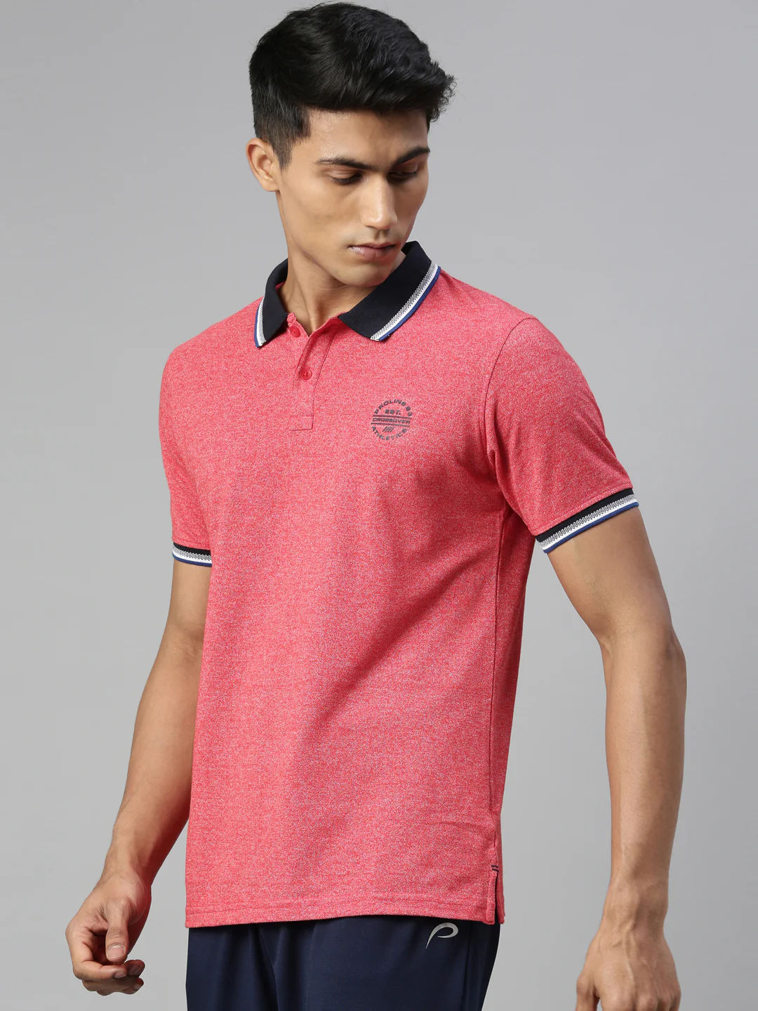 Men's Solid Comfort Polos - Image 4