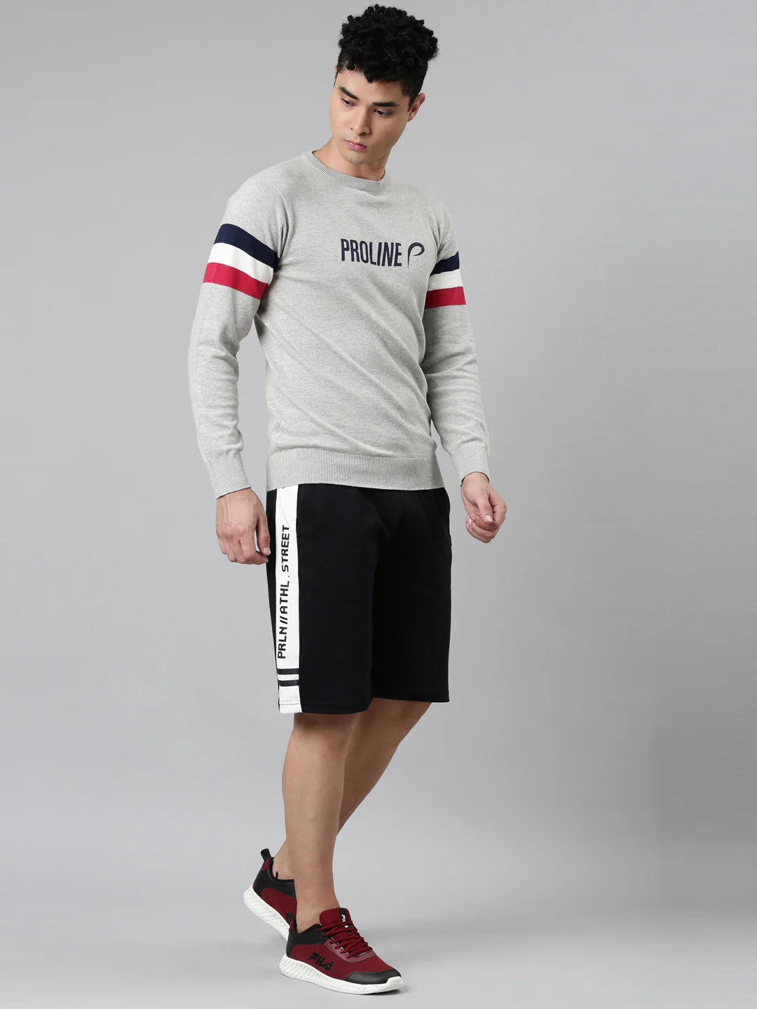Men's Color Block Comfort Fit Shorts - Image 5