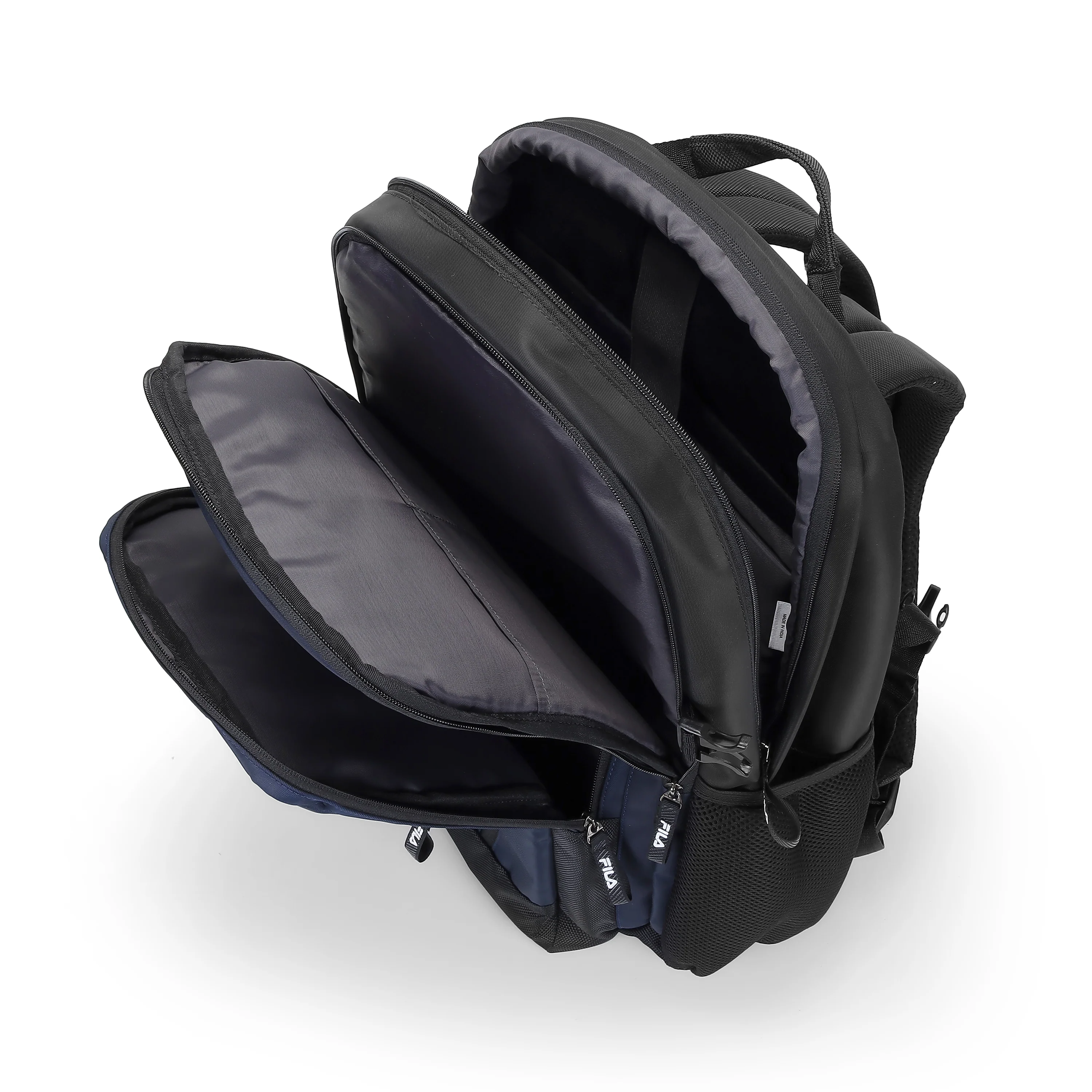 Unisex Black Fazor Backpack - Image 5
