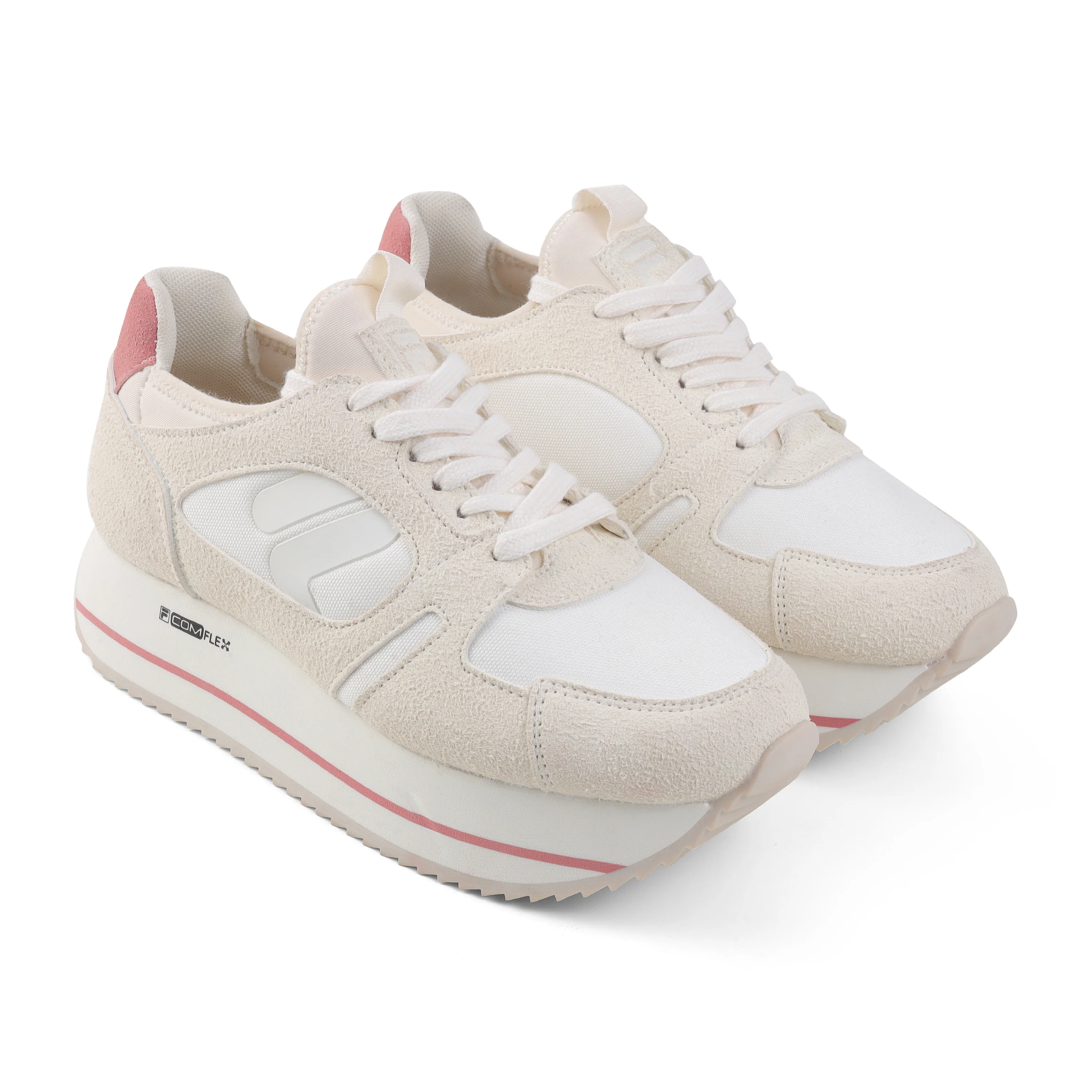 Fila Women Beige Retro-Jo Frannie Shoes - Image 4