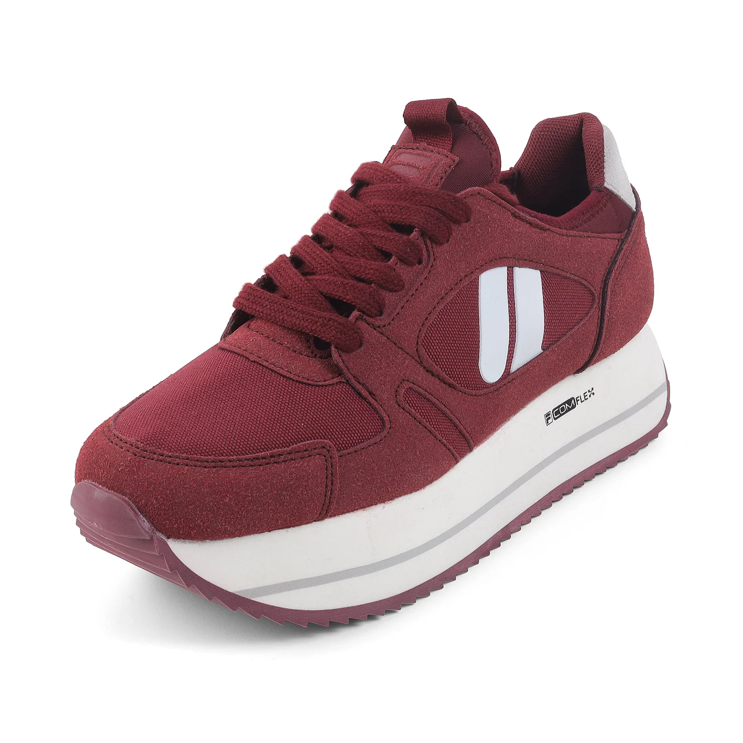 Fila Women Maroon Retro-Jo Frannie Shoes - Image 5