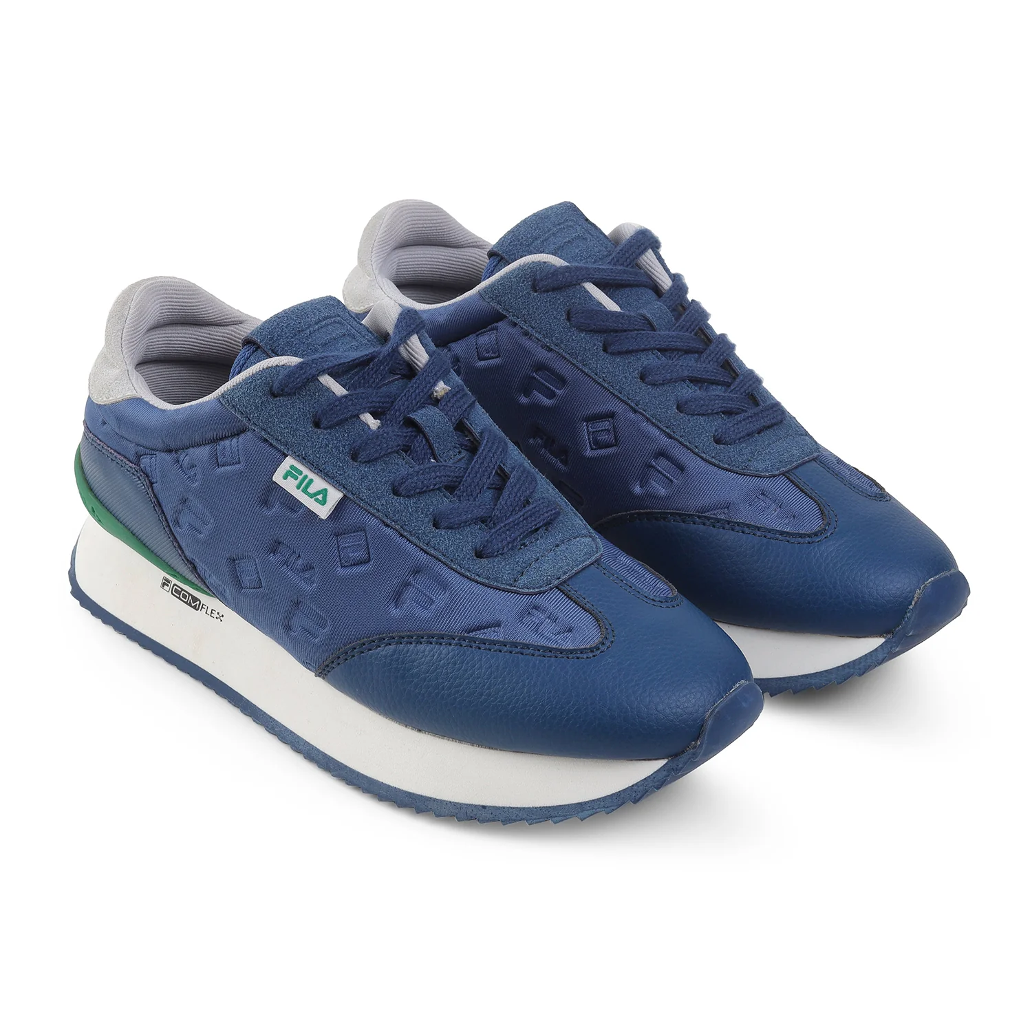 Fila Women Navy Blue Retro-Jo Debo Shoes - Image 4